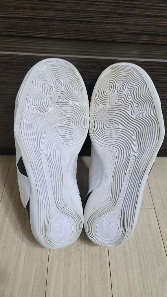 나이키 코비9 엘리트 로우 헤일로 흰색 260mm--7