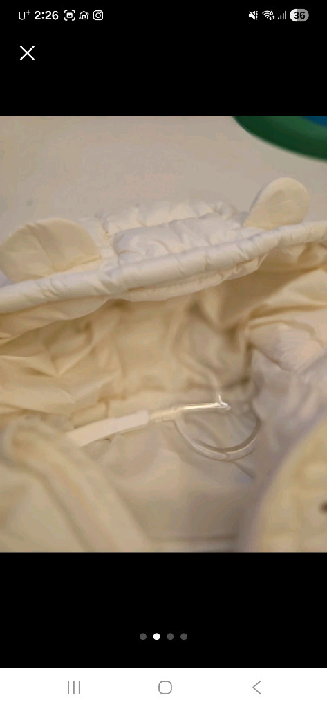 해피프린스 베어부 아기 패딩 우주복 80 이미지