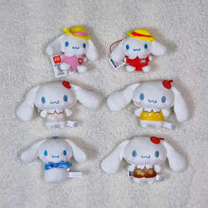 산리오 정품 시나모롤 인형 스트랩 키링 가방고리