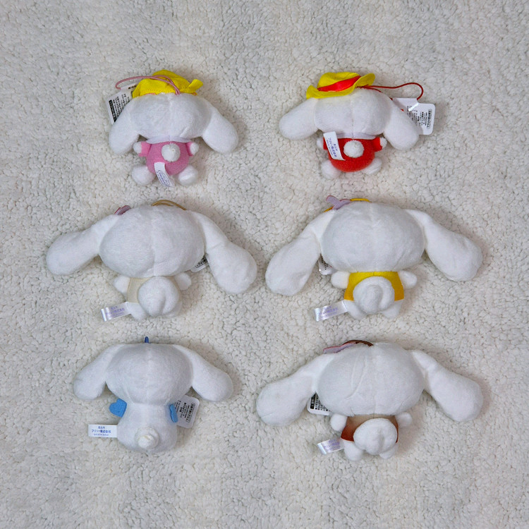 산리오 정품 시나모롤 인형 스트랩 키링 가방고리--1