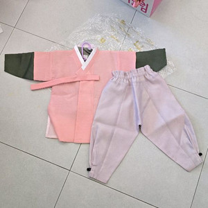 봄빛한복 도빈 3호 (이염O, 착샷O, 드라이클리닝O)