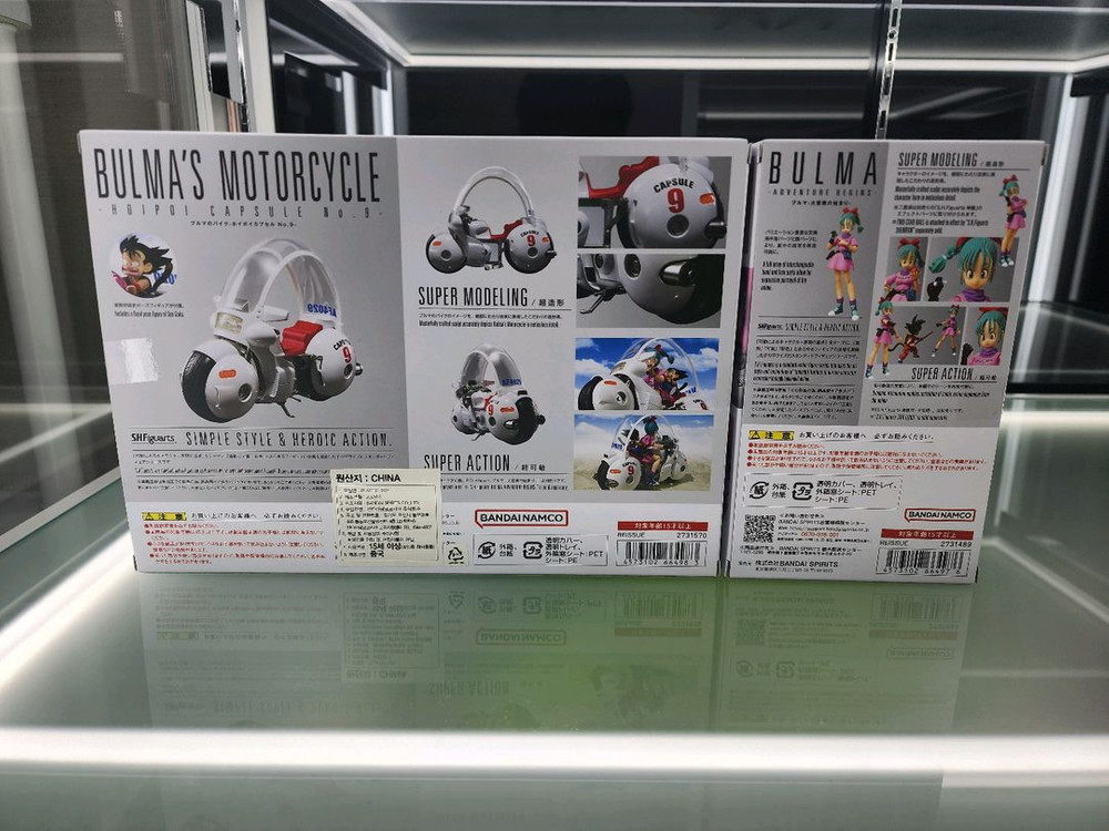 SHF드래곤볼피규어부르마+바이크 호이포이캡슐NO.9판매합니다.--3