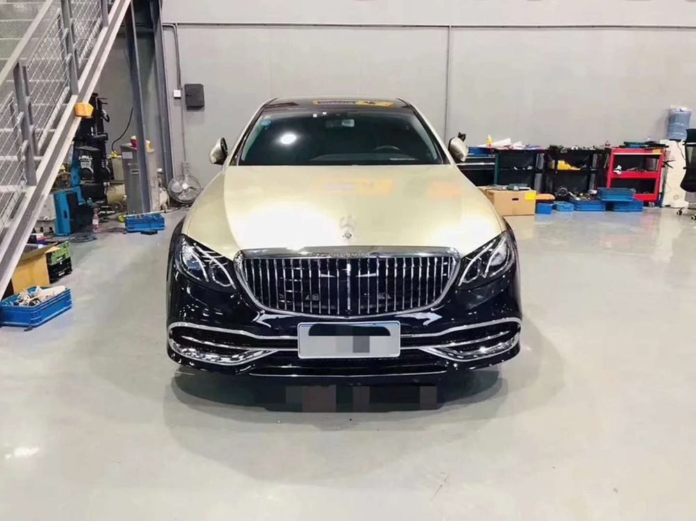 벤츠 w213 전기형 마이바흐스타일 범퍼셋트 신품--0