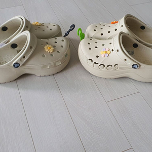 정품 크록스 키높이 켤레당 45000원(택달린 새상품)