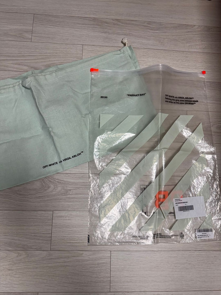 오프화이트 애로우 후드 그레이 L사이즈 이미지