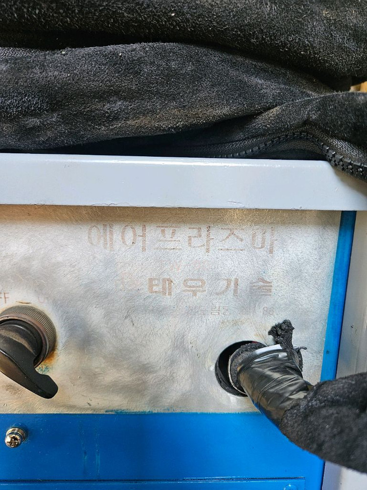 중고 태우 기계식 프라즈마절단기 이미지