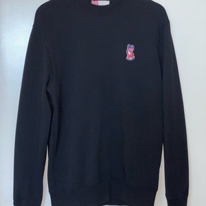 메종키츠네 ACIDE 맨투맨 M 블랙 Maison Kitsune ACIDE 스웻셔츠