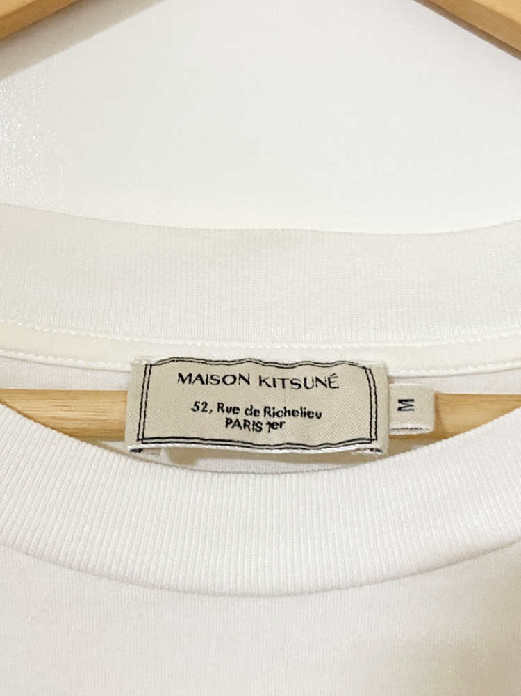 메종키츠네 레몬 M 티셔츠 Maison Kitsune T-SHIRT LIMONE--2