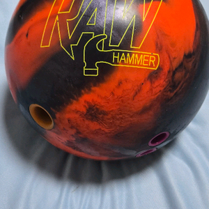 해머 RAW 볼링공 오렌지/검정(11p)