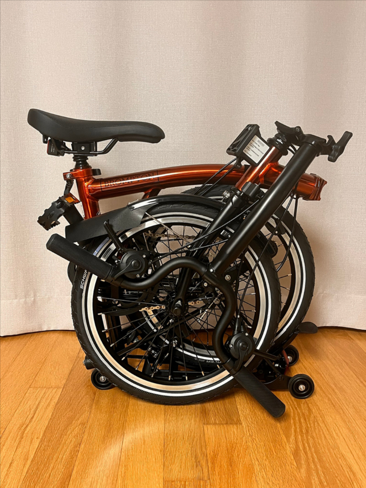 브롬톤 23년형 C라인 M6R 플레임라커--0