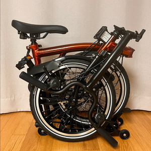 브롬톤 23년형 C라인 M6R 플레임라커