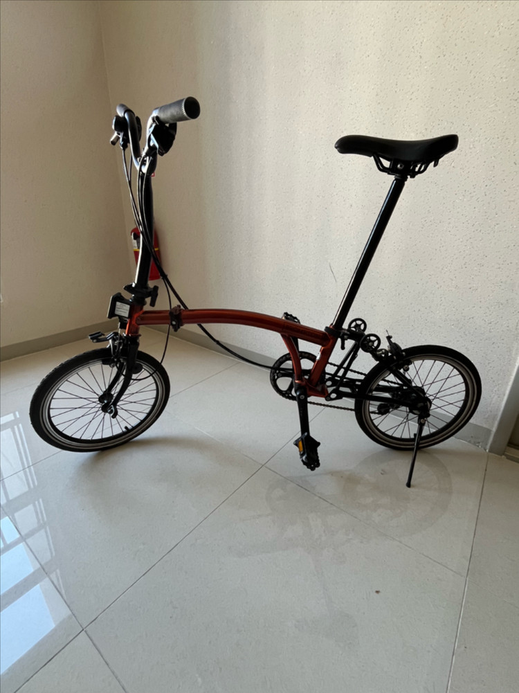 브롬톤 23년형 C라인 M6R 플레임라커--2