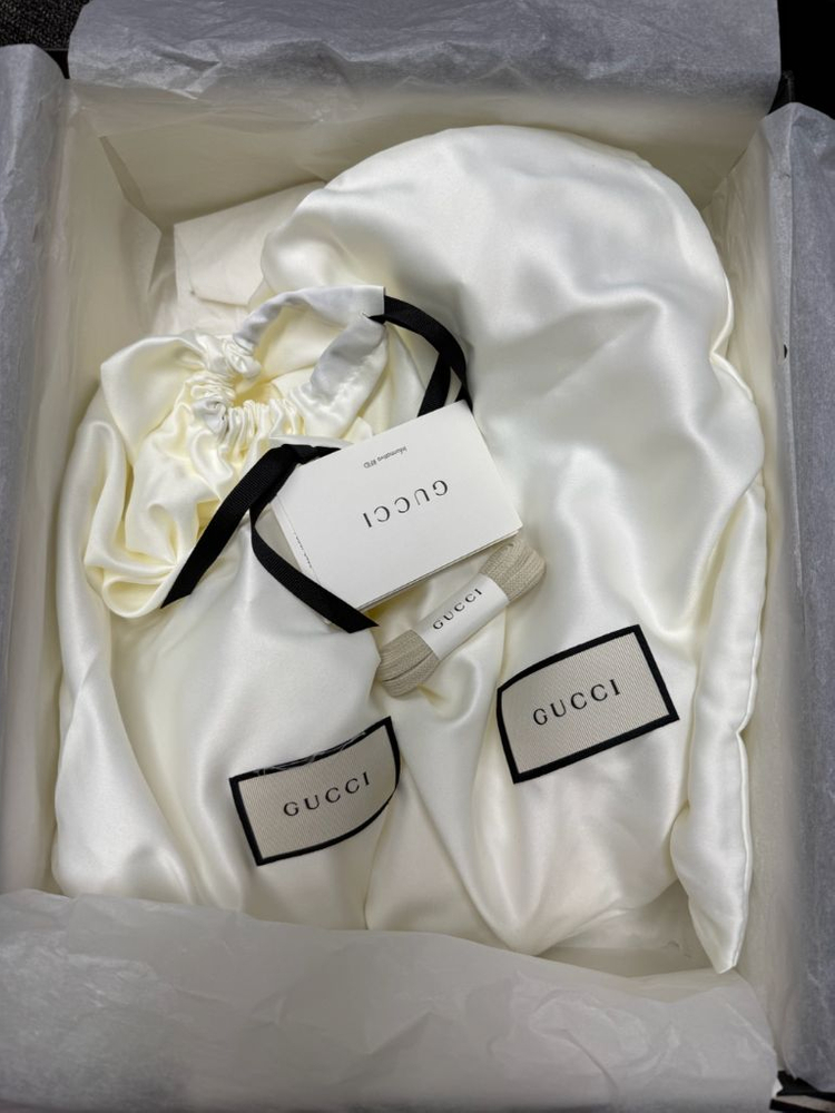 구찌 라이톤 띠로고 스니커즈 아이보리(255) 중고 판매합니다. 이미지