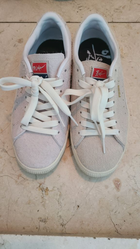 한정판 퓨마 스웨이드 한글 240--0