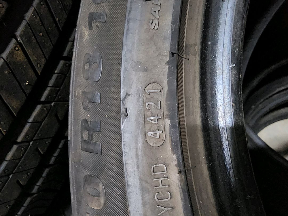 235 50 18 2개 중고타이어 윈터타이어 스노우타이어--4