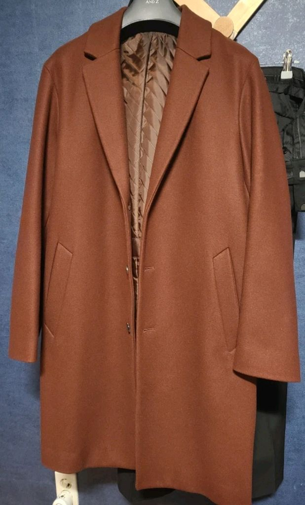 앤드지 지오지아 캐시미어 코트 급처--2