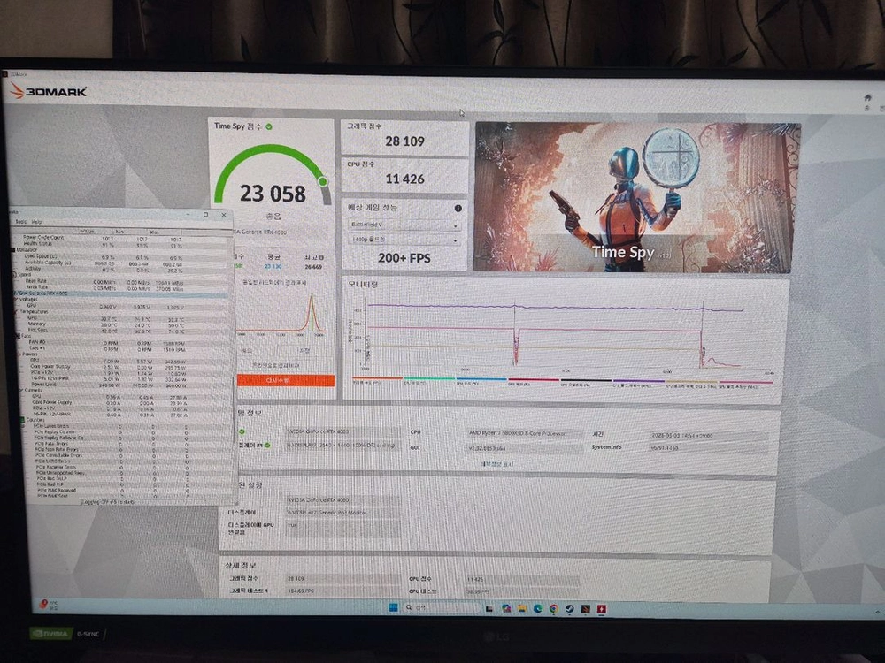 rtx 4080 겜오씨팝니다 슈퍼아님 이미지