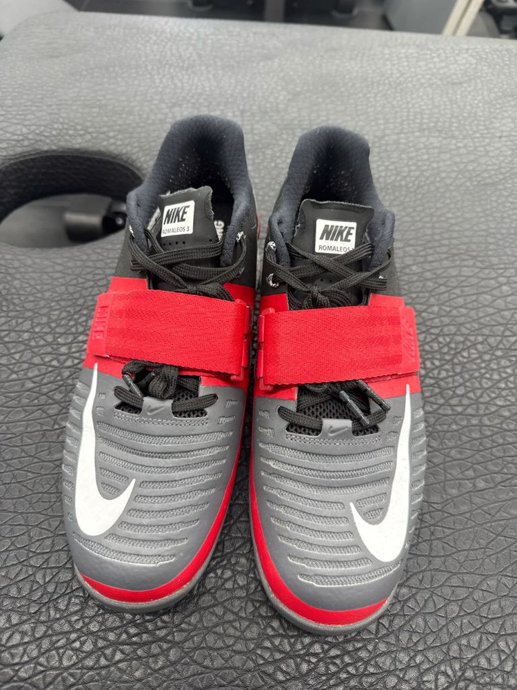 나이키 로말레오3 검빨 275 역도화 이미지