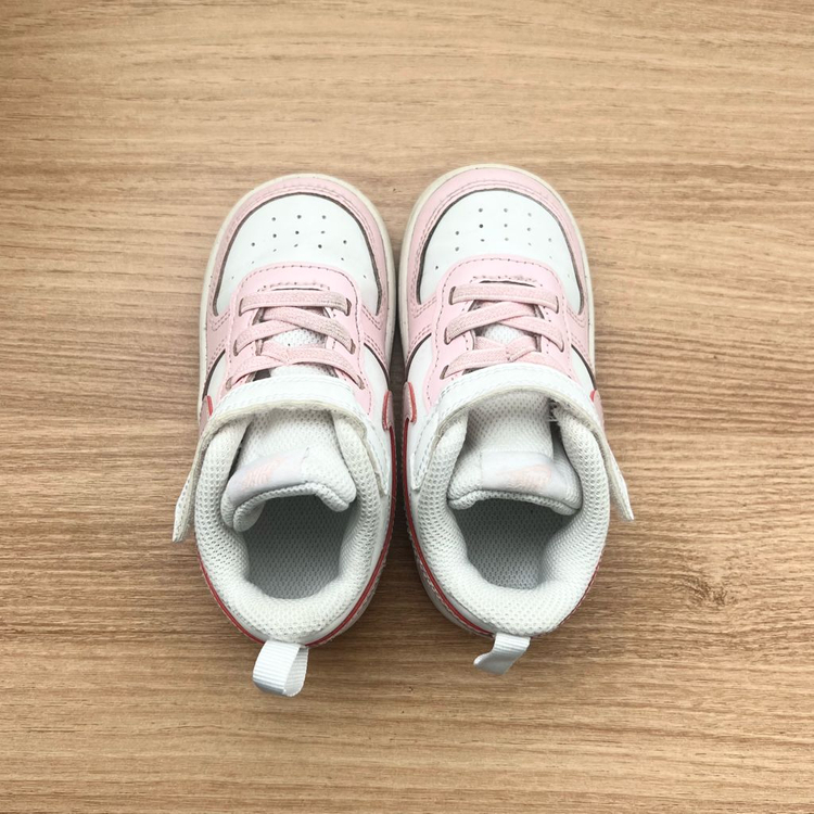 키즈 운동화 핑크 나이키 덩크로우 140 이미지
