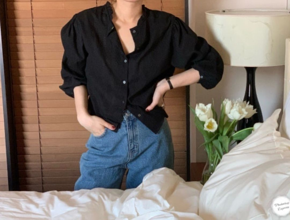 위드아웃썸머 marni blouse 블라우스--0