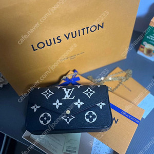 루이비통 포쉐트 펠리시 앙프 검정/베이지 팝니다 이미지