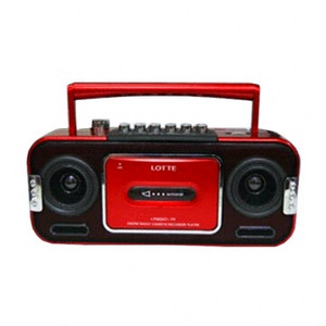 롯데 카세트 라디오 플레이어 무료배송