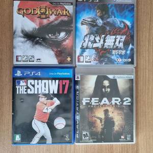 PS3/PS4 플스3.4 게임타이틀 (4장일괄) 이미지