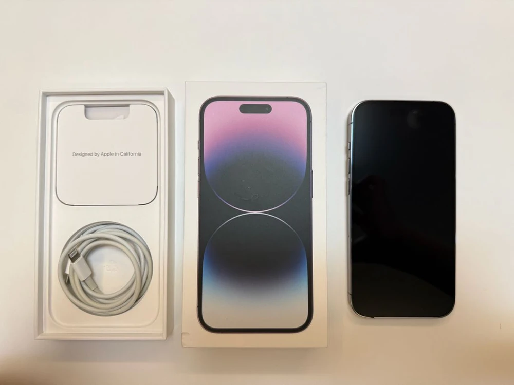 아이폰 14 Pro 256GB 딥퍼플 풀박스 이미지