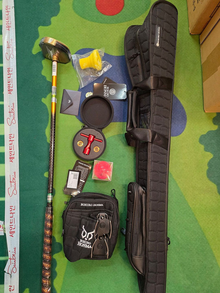 혼마4스타 파크 골프채 감나무 7종 셋트 처분합니다--6