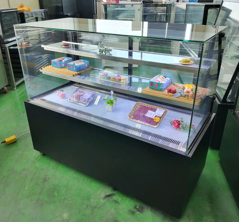 정육 숙성 반찬 케잌 베이커리 디저트 냉동냉장 쇼케이스 저온콤프 이미지