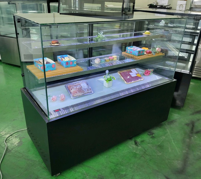 정육 숙성 반찬 케잌 베이커리 디저트 냉동냉장 쇼케이스 저온콤프 이미지