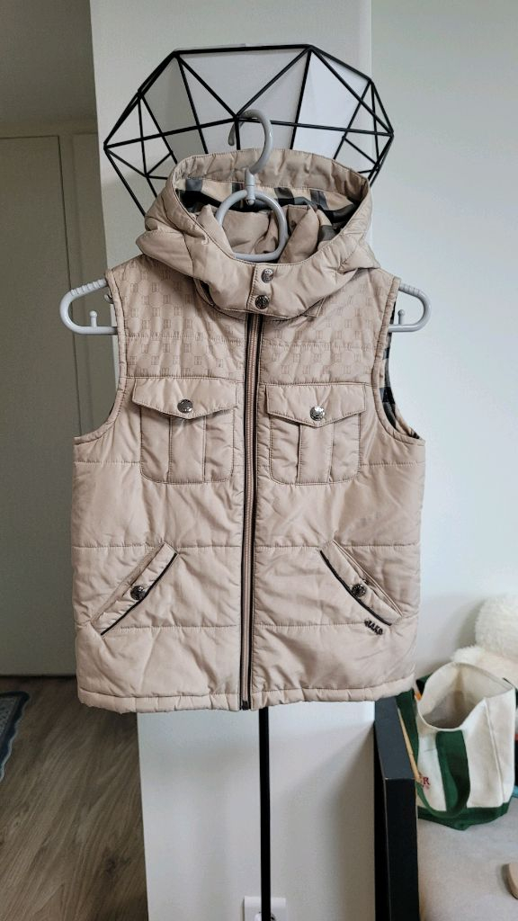 닥스 키즈 후드 조끼-130사이즈--0