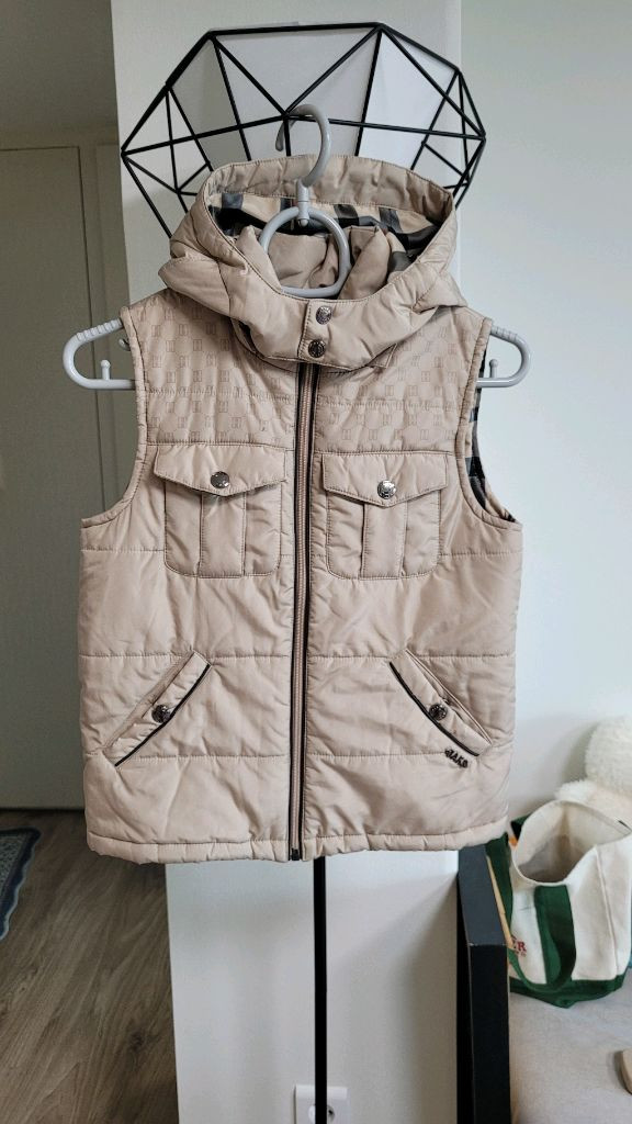 닥스 키즈 후드 조끼-130사이즈--1