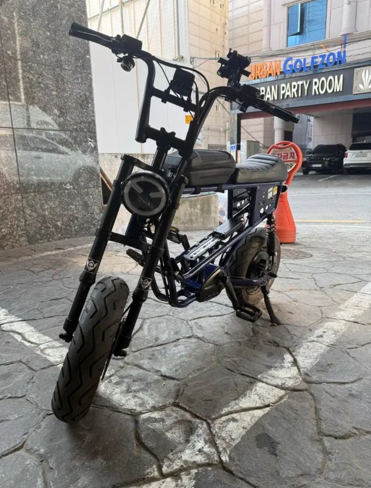 안지오바이크 슈퍼미니 블루색상 판매--5