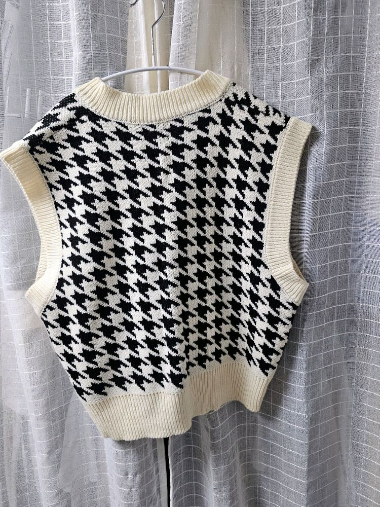 랄라라운지 하운즈투스 니트조끼--2