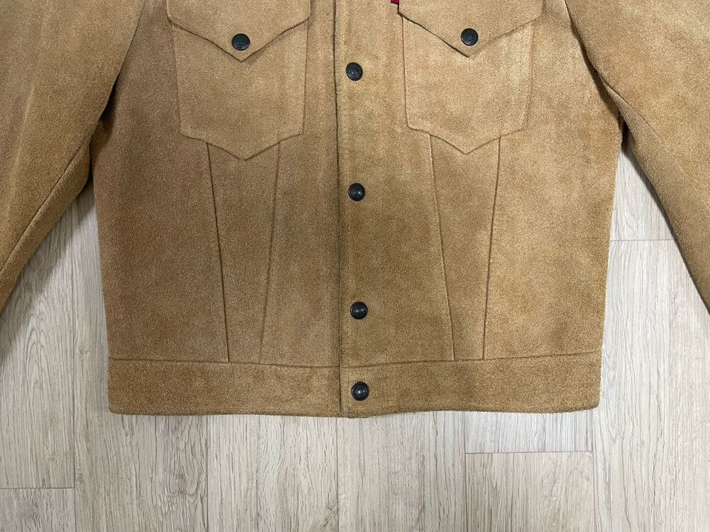 95) 50s 복각 웨어하우스 레더 3rd 자켓(RRL&LVC&폴로)--5