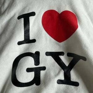 글로니 아이러브 gy 화이트 흰색 후드티 i gy