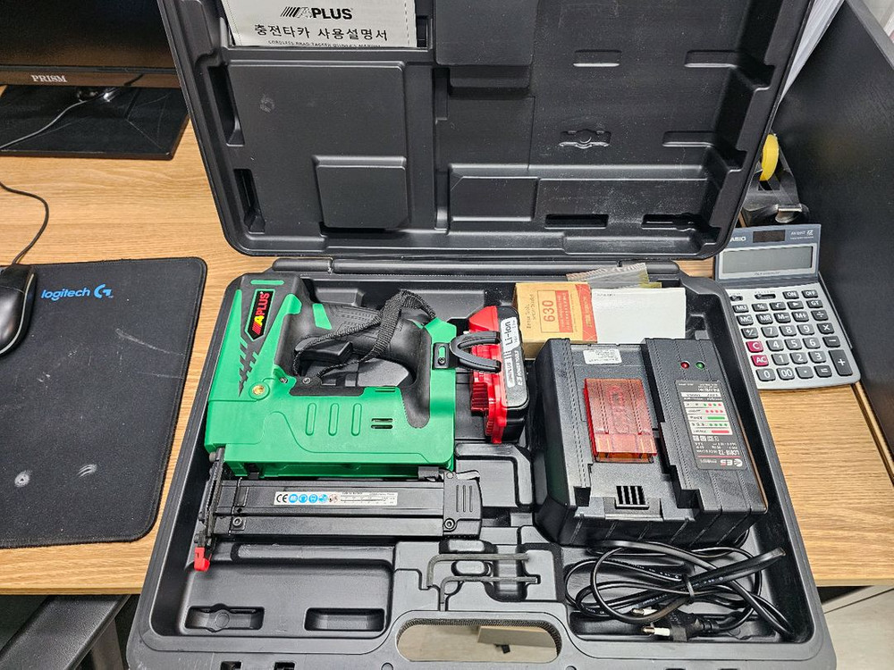 에이플러스 충전타카 APLUS DP0.6/30 충전타카--0