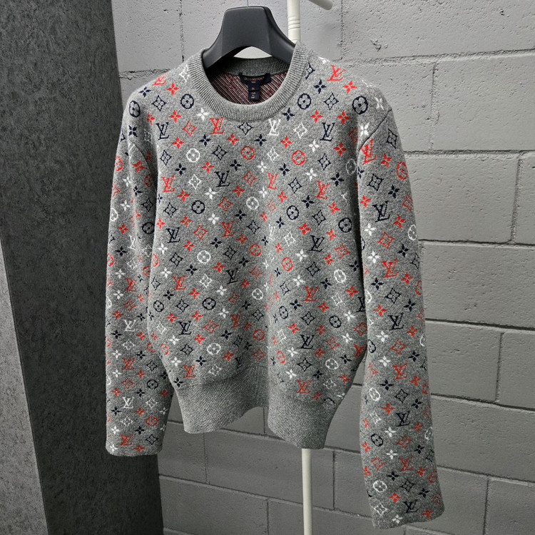 루이비통 LV 모노그램 캐시미어 니트 M--0