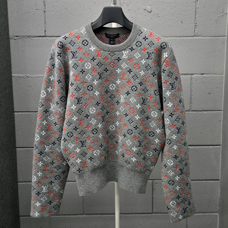 루이비통 LV 모노그램 캐시미어 니트 M--1