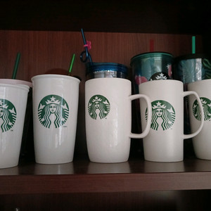 스타벅스 매장정품 머그컵5종 가키 다른 디자인