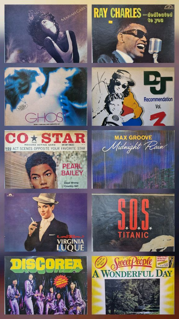 [레코드판] 추억의 팝송 LP판 10개 일괄판매 (Z타입) 이미지