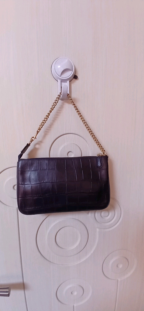 코치 노리타 19 위슬렛크록 엠보스드 레더--4