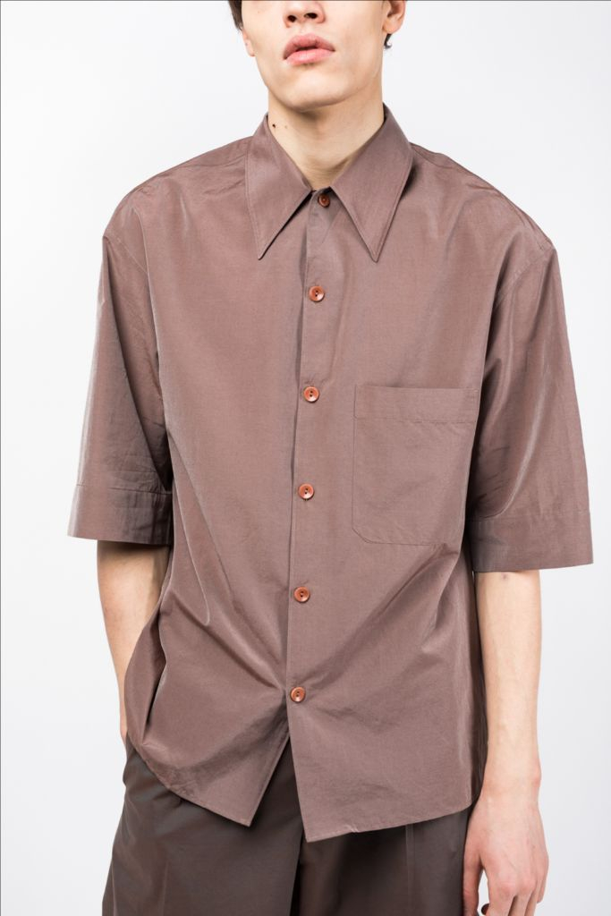 르메르 컨버터블 칼라 셔츠 50사이즈--3