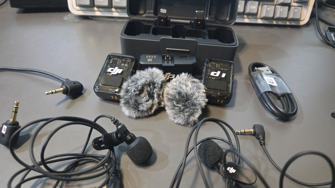 dji 마이크2 ( 풀셋트)--4