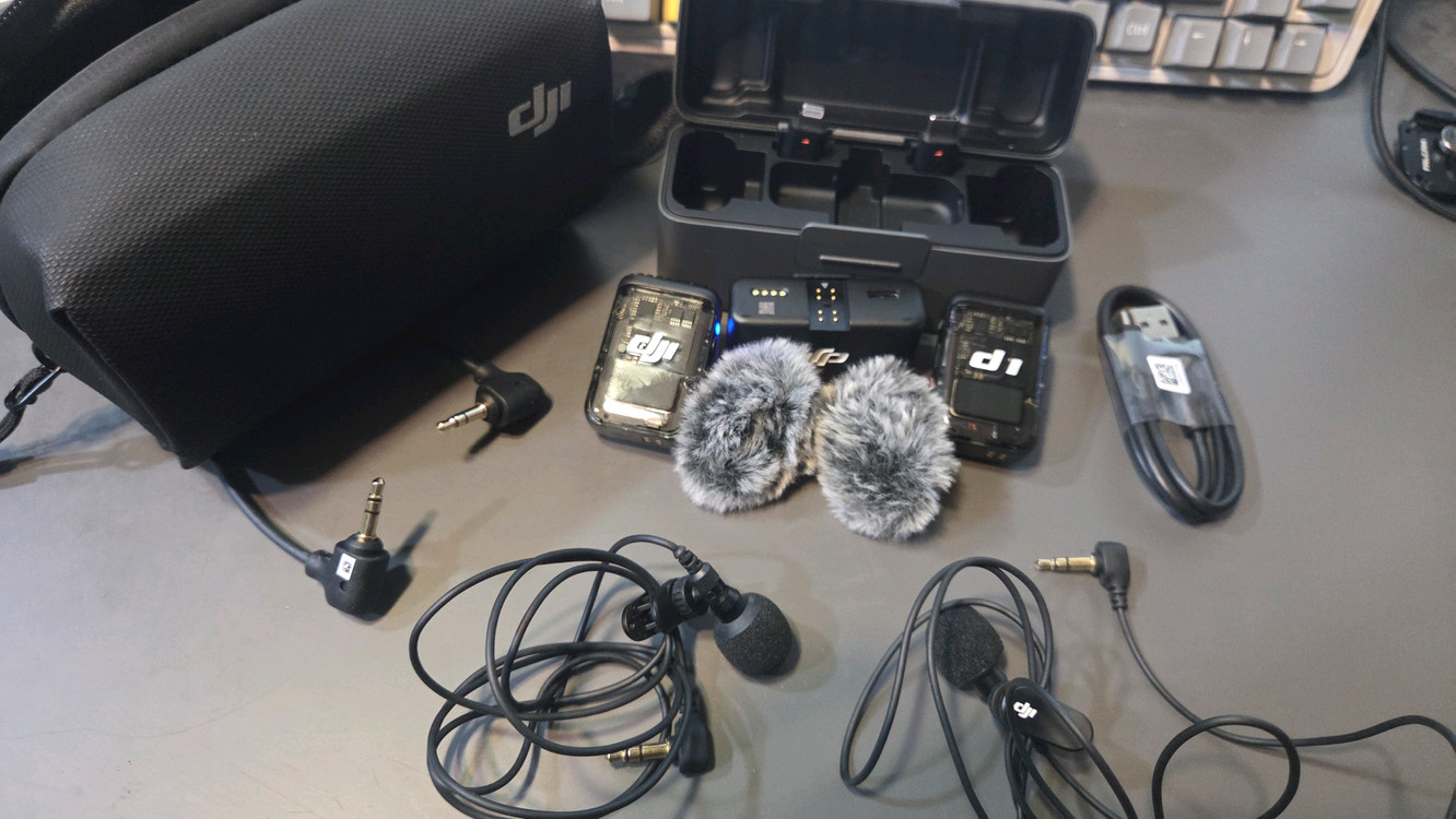 dji 마이크2 ( 풀셋트)--5