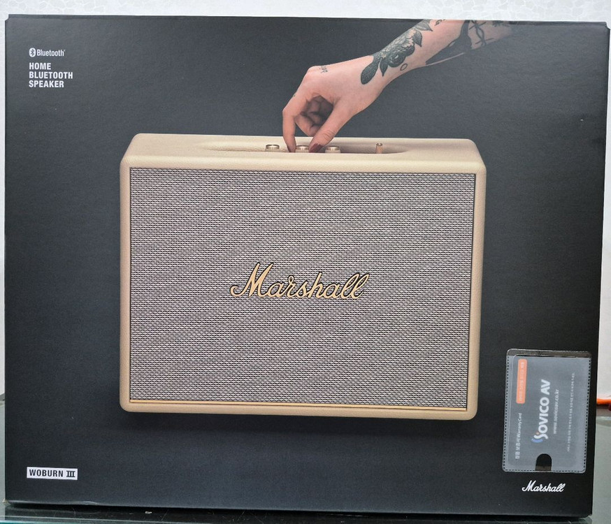 마샬 워번3 크림색상 국내정식수입제품--0