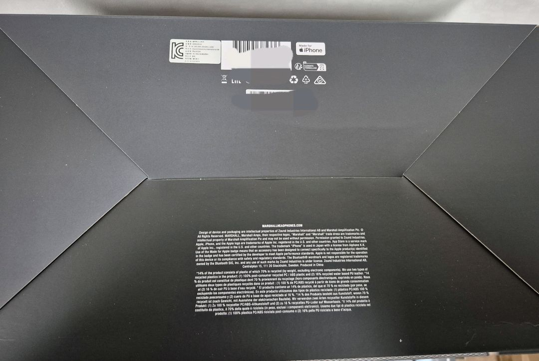 마샬 워번3 크림색상 국내정식수입제품--2