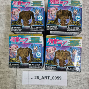 하츠네미쿠 Snow Miku 사쿠라미쿠 백팩행거 4개 일괄 미개봉 이미지