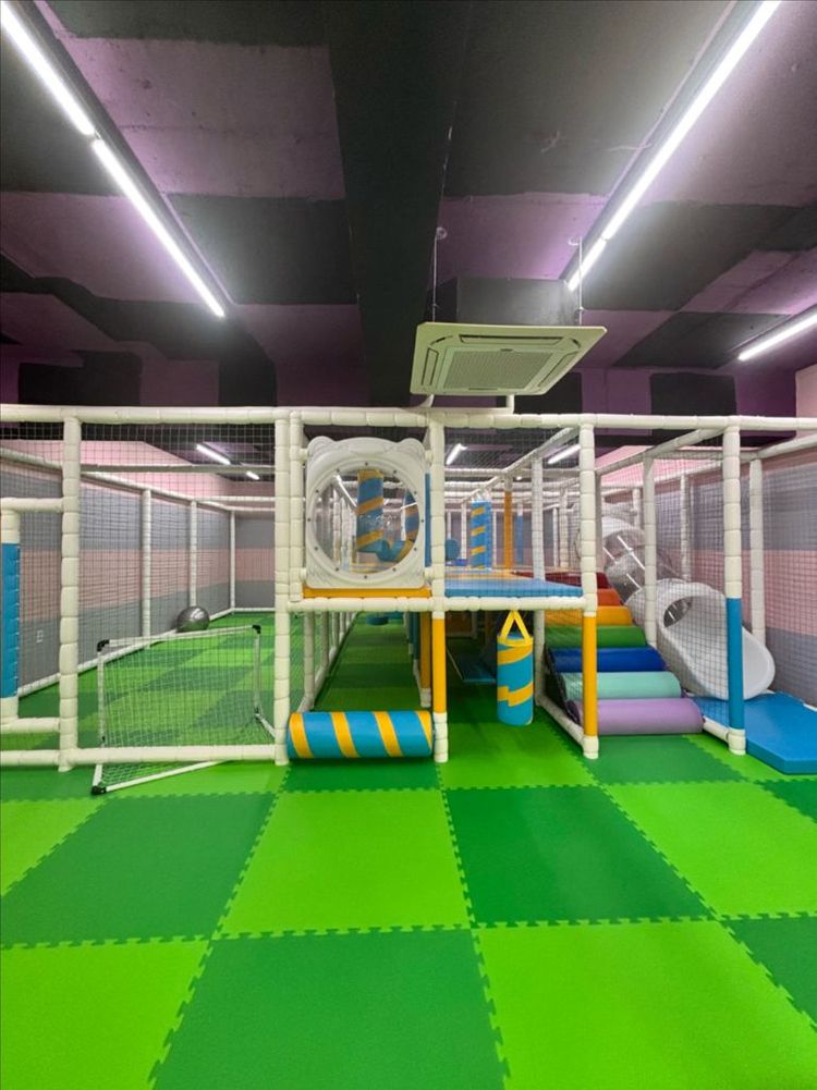 실내 놀이터 세트, 정글짐, 방방, 축구장, 키즈카페 시설--1